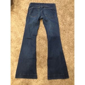 J Brand wide leg jeans